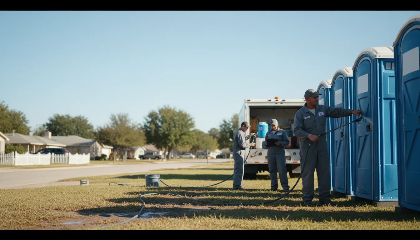 Long-Term Portable Toilet Rental in Maxton, NC near me